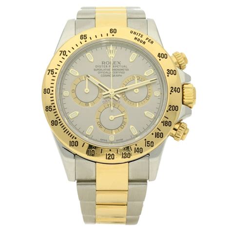 rolex daytona gold silver|rolex daytona uk price.